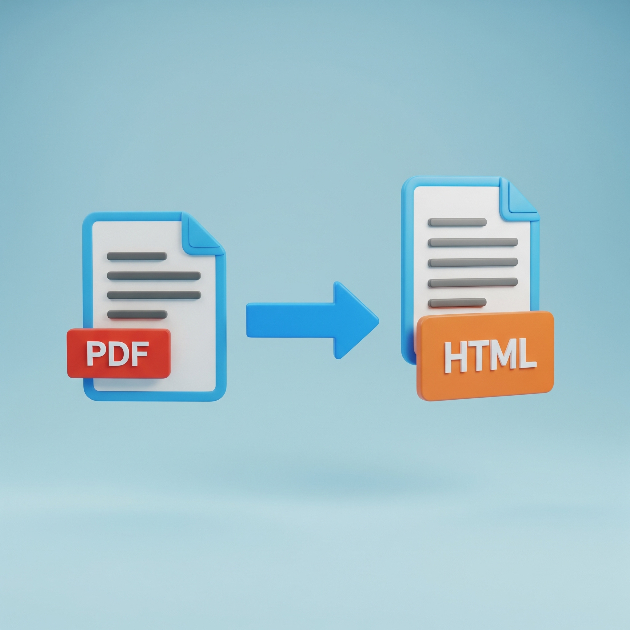 PDF to HTML Conversion