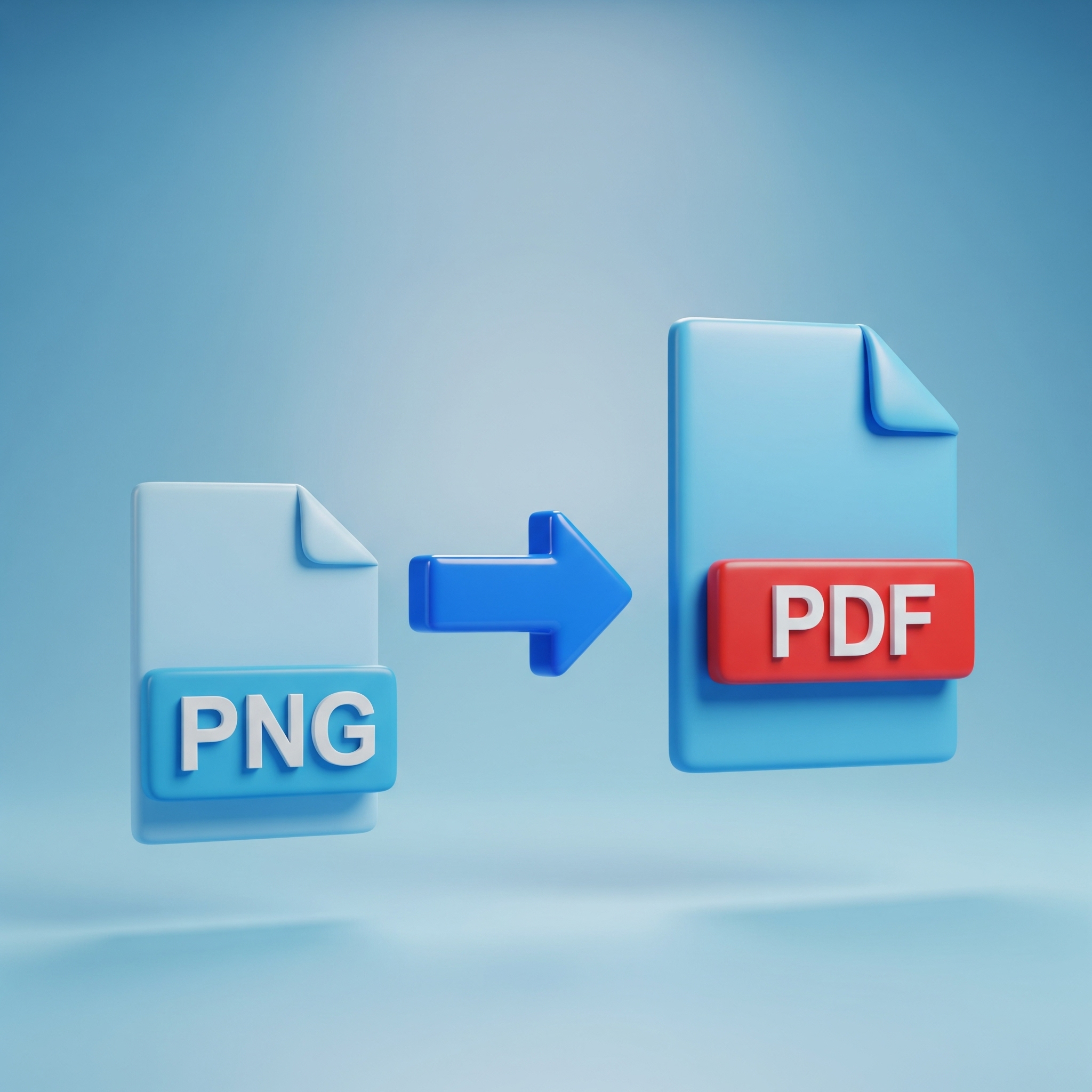 PNG to PDF Conversion